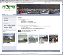 Die Homepage wurde mit unserem CMS (Content Management System) gestaltet und gewartet.